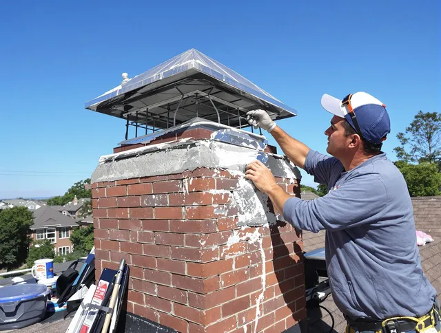Chimney Crown Services service in Tiverton, RI